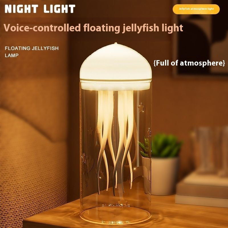 3D Jellyfish Lamp – Floating LED Night Light for Ambience