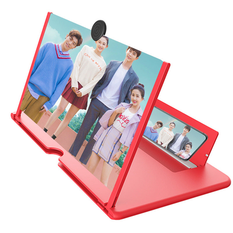 12-Inch Mobile Phone Screen Magnifier – HD Foldable Amplifier for Movies & Videos