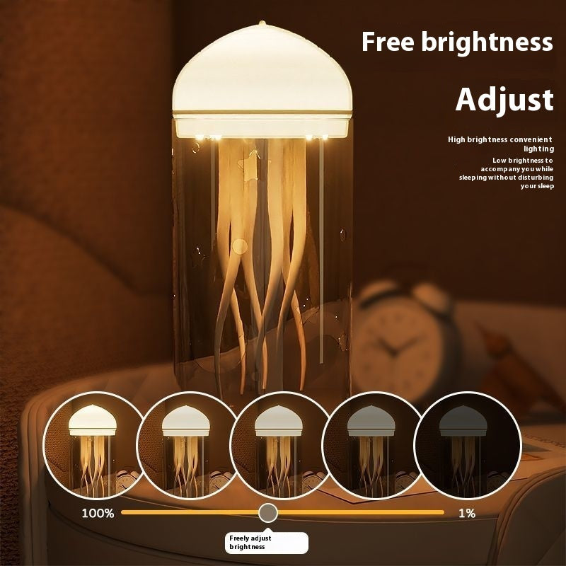 3D Jellyfish Lamp – Floating LED Night Light for Ambience