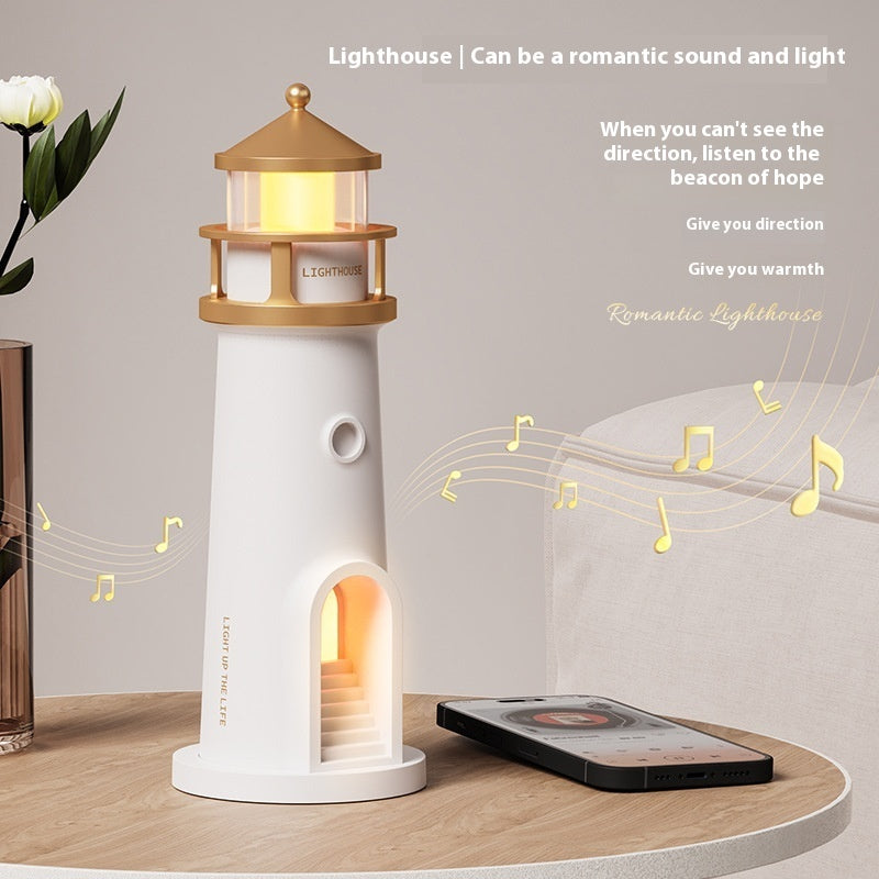 Lighthouse Moonlight Night Light | Creative Sleeping Lamp & Atmosphere Decor for Bedroom